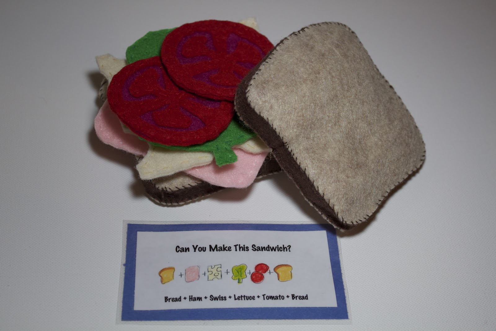 Handmade by Meg K The Sandwich Game