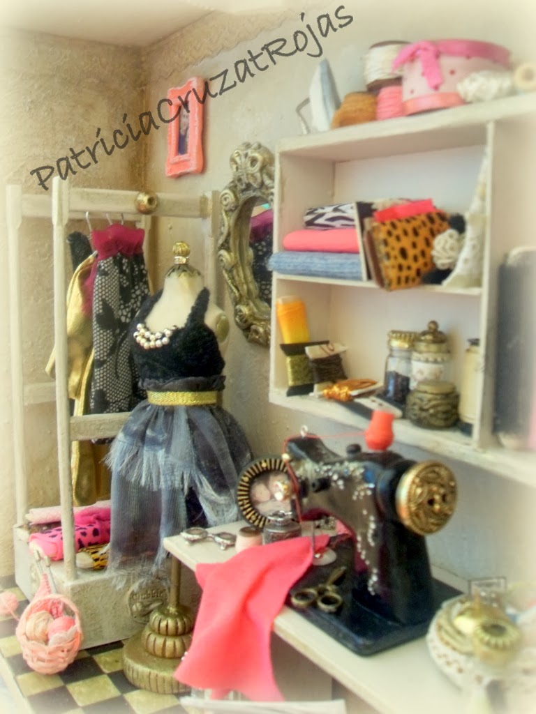 Patricia Cruzat Artesania y Color: Cuarto Costura "Fashion" para una
