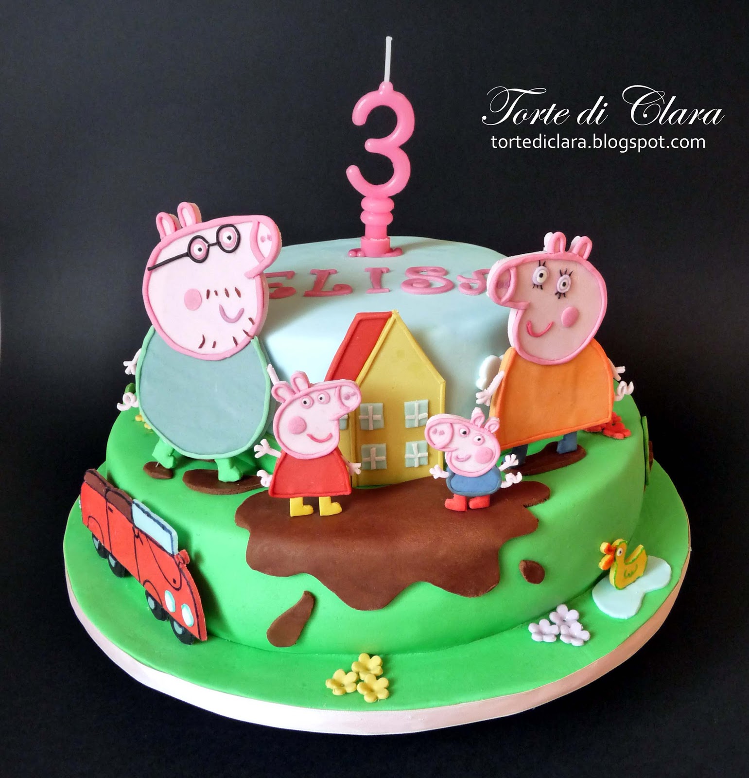 Torte di Clara Peppa Pig Cake Torte di Clara Peppa Pig Cake