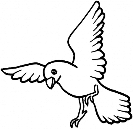 Free Flying Bird Coloring Pages >> Disney Coloring Pages