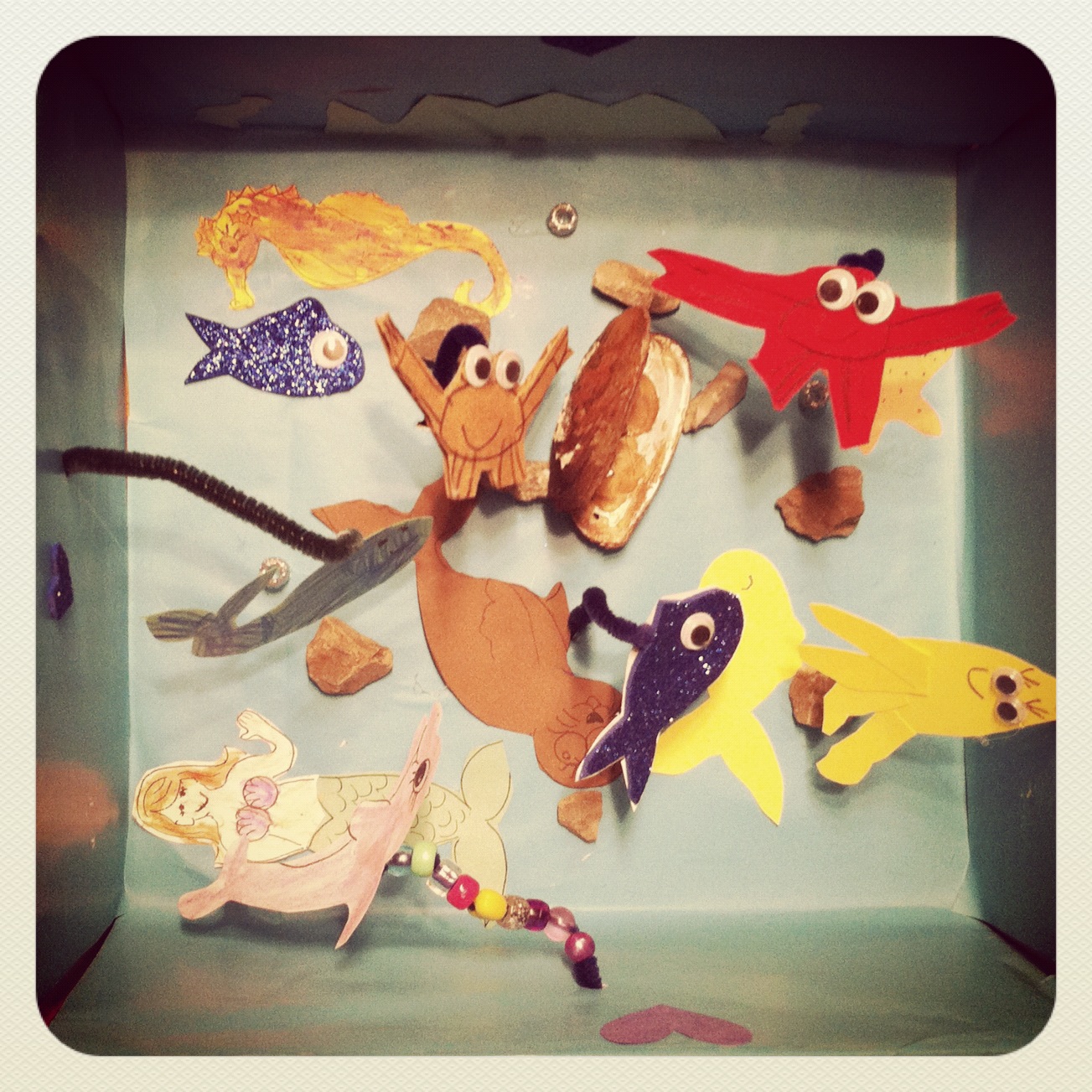 Aquarium in a Box! Gettin' Crafty with Natalie