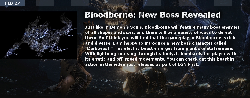 Bloodborne News