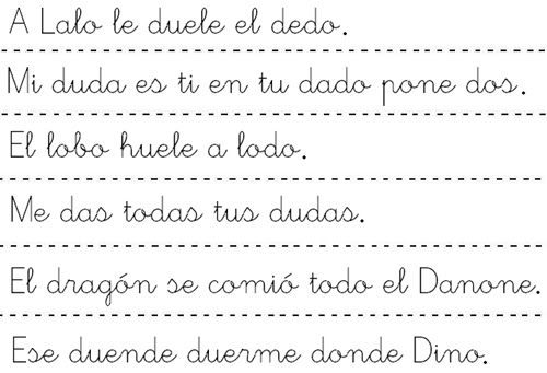 Dislexia: Ejemplos divertidos