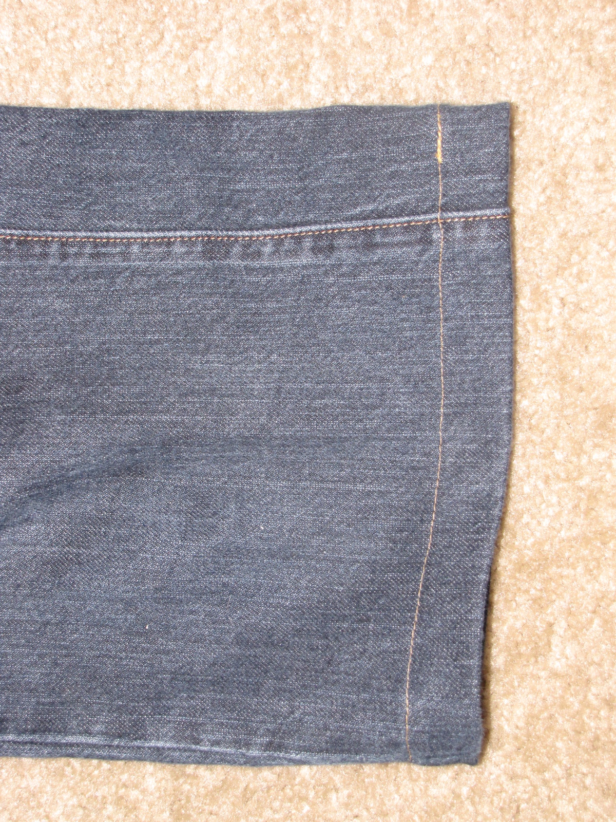 Priddy Haven Project White Stitched Jeans