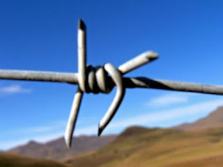 To be specific, Boundaries, Barbed wire, Limits