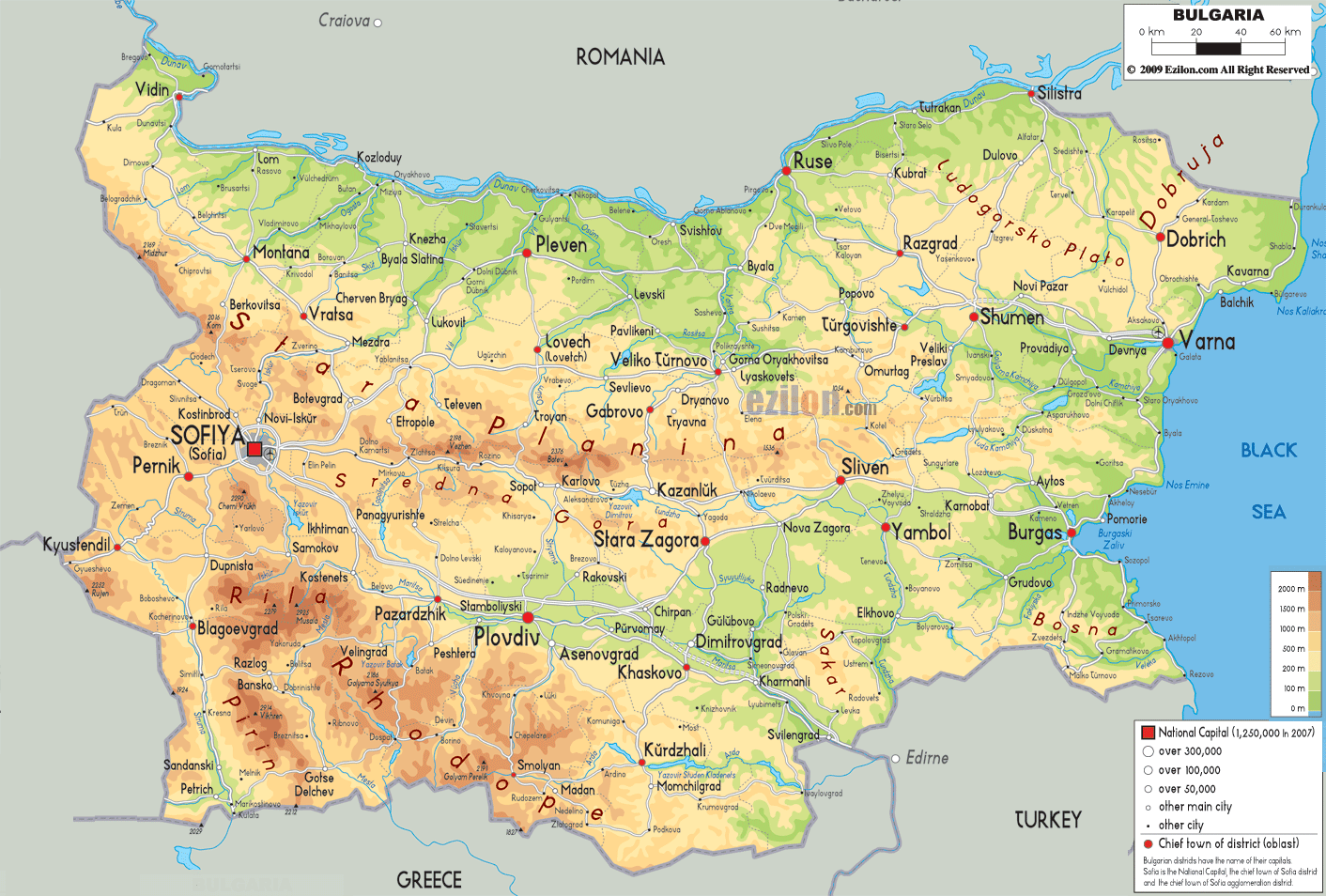 topographic map od bulgaria shumen is in the n e quadrant only about 80 km or 50 miles from the sea capitol of varna varna in the late spring through topographic map od bulgaria shumen is in the n e quadrant only about 80 km or 50 miles from the sea capitol of varna varna in the late spring through