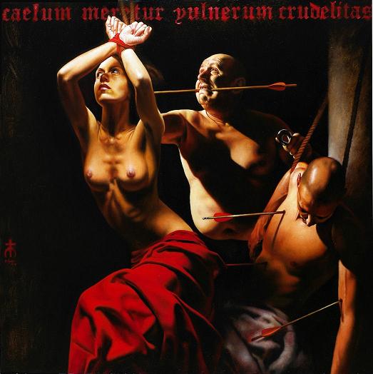 saturno butto pintura erótica sadomasoquismo religiosidade paganismo dominação