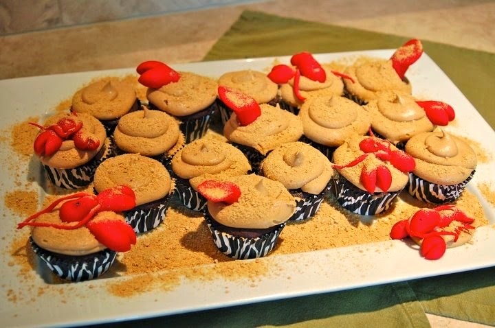 Tom S Blog Crawfish Cupcakes Chocolate Cupcakes And Peanut