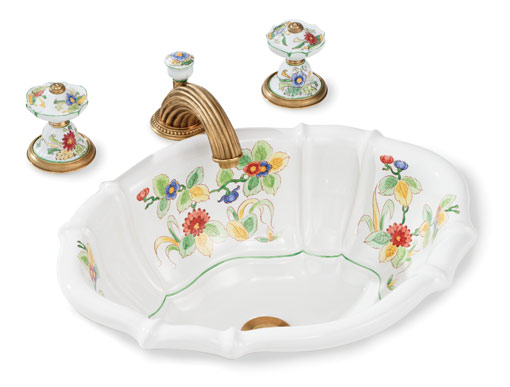 Aesthetic Oiseau Chinoiserie Sinks From Sherle Wagner