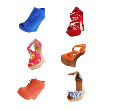 wedge boots