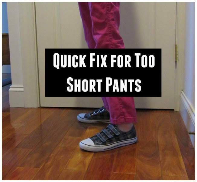 CONTROLLING Craziness Lengthen Pants Without Sewing