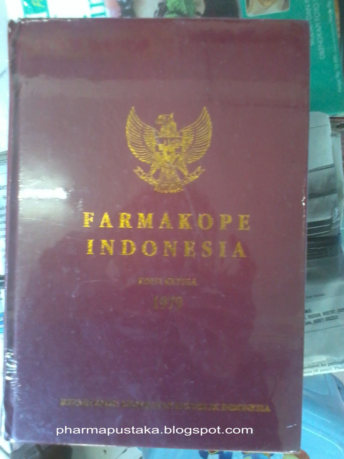 Buku Farmakope Indonesia Edisi 3