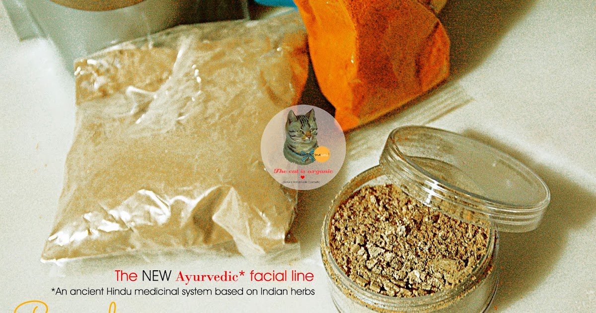 The Cat is Organic RANGOLI, our NEW AYURVEDIC facial line is soon to