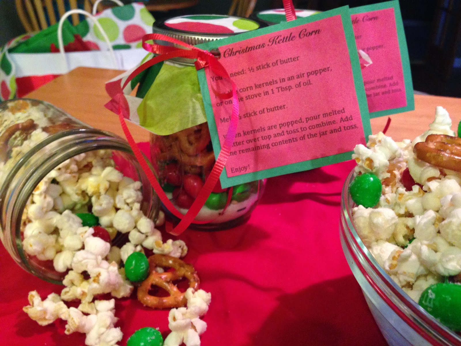 Some Sugar Added Christmas Kettle Corn In a Jar (Recipe ReDux)