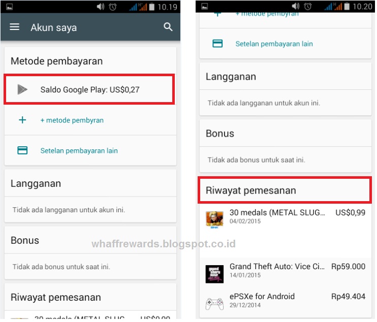 Serba Guna Cara Redeem Isi Saldo Google Play Dengan Gift Card Voucher