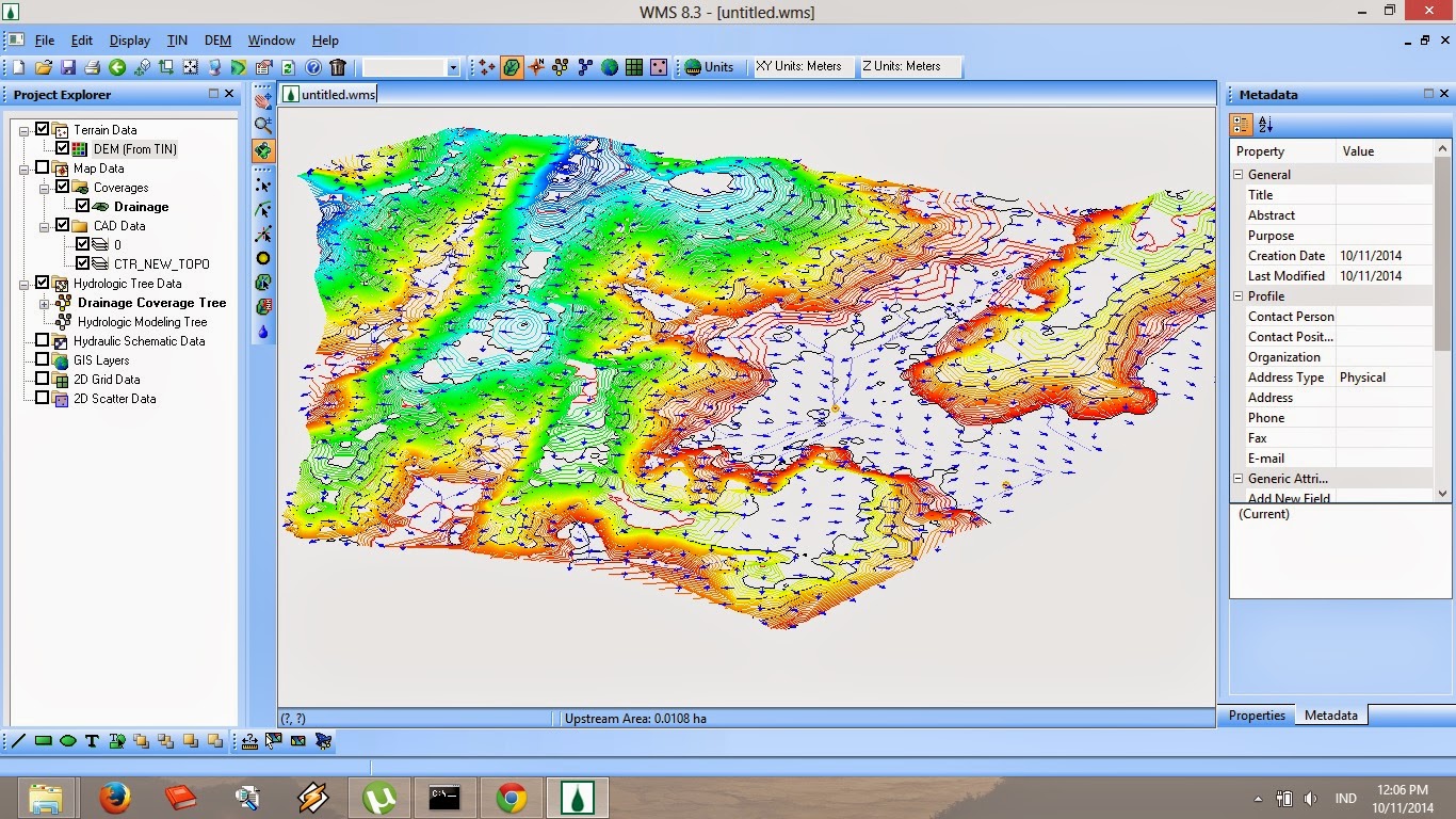SIPIL PERTAMBANGAN Watershed Modeling System, Aquaveo. WMS.v8