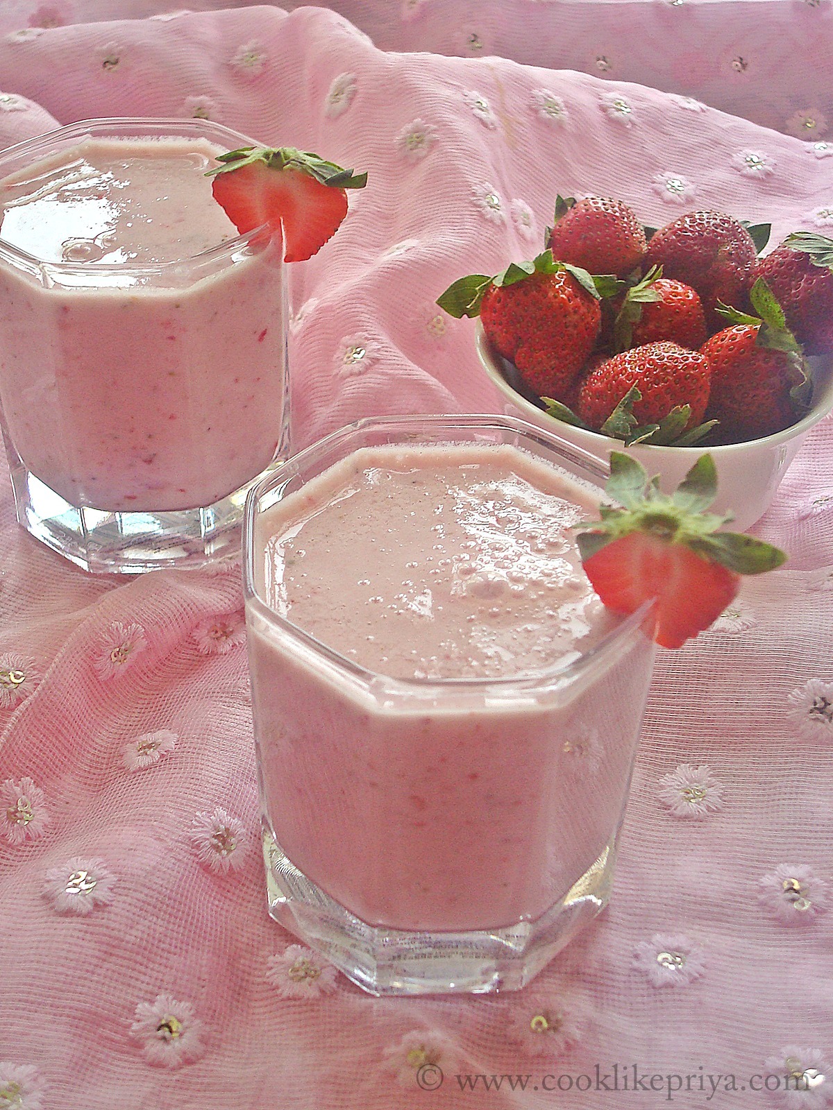 Strawberry drink recipe