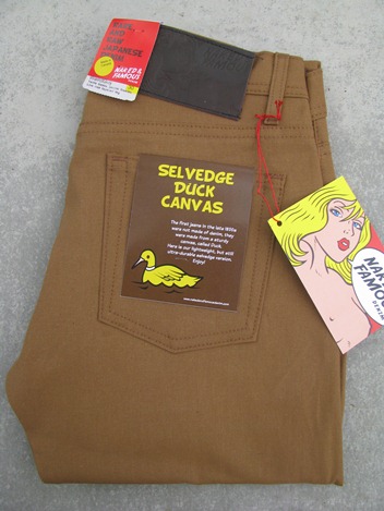 naked and famous duck canvas