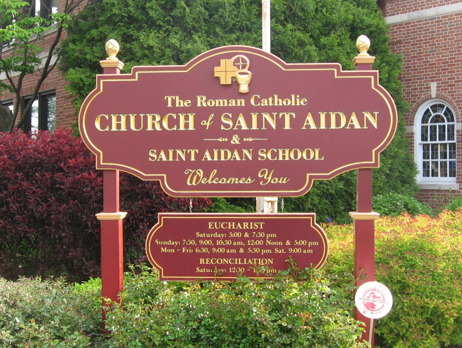 Nassau County N.Y. Catholic: St. Aidan, Williston Park