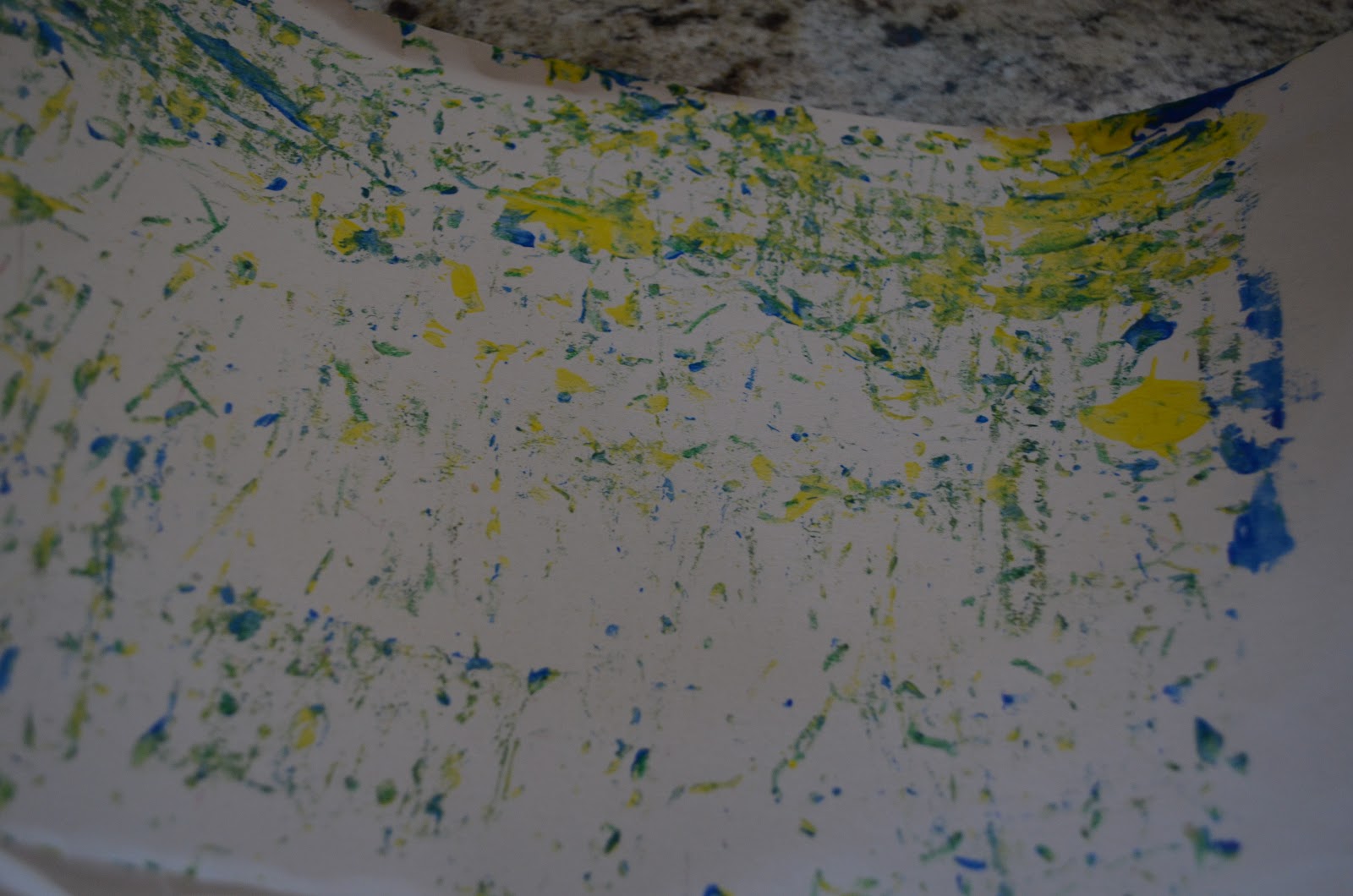 Tot Treasures SHAKE PAINT & a lesson on color mixing.