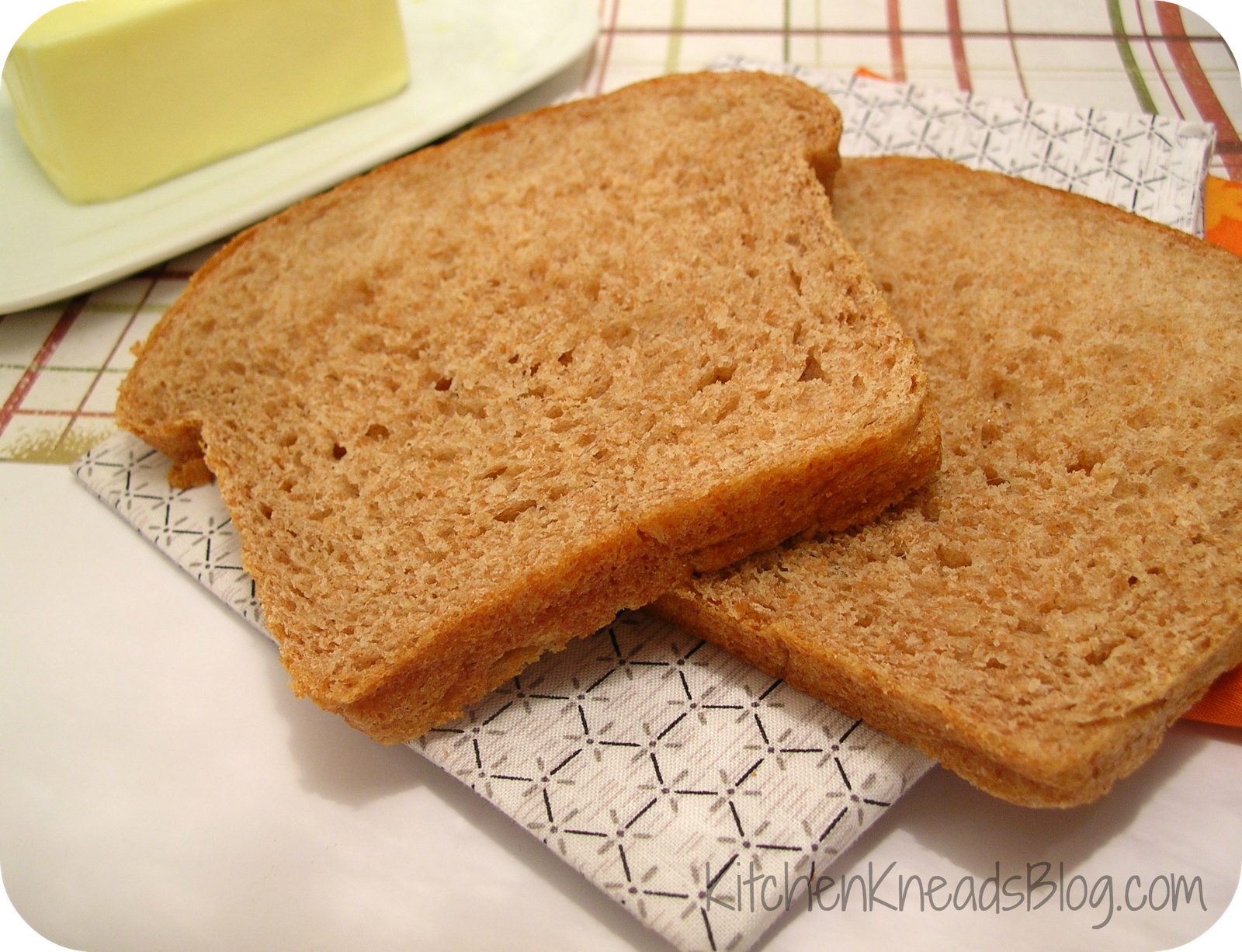 Easy 100 Whole Wheat Bread In 90 Minutes Kitchen Kneads
