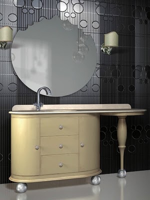 vintage home: Tocadores para el Cuarto de Baño