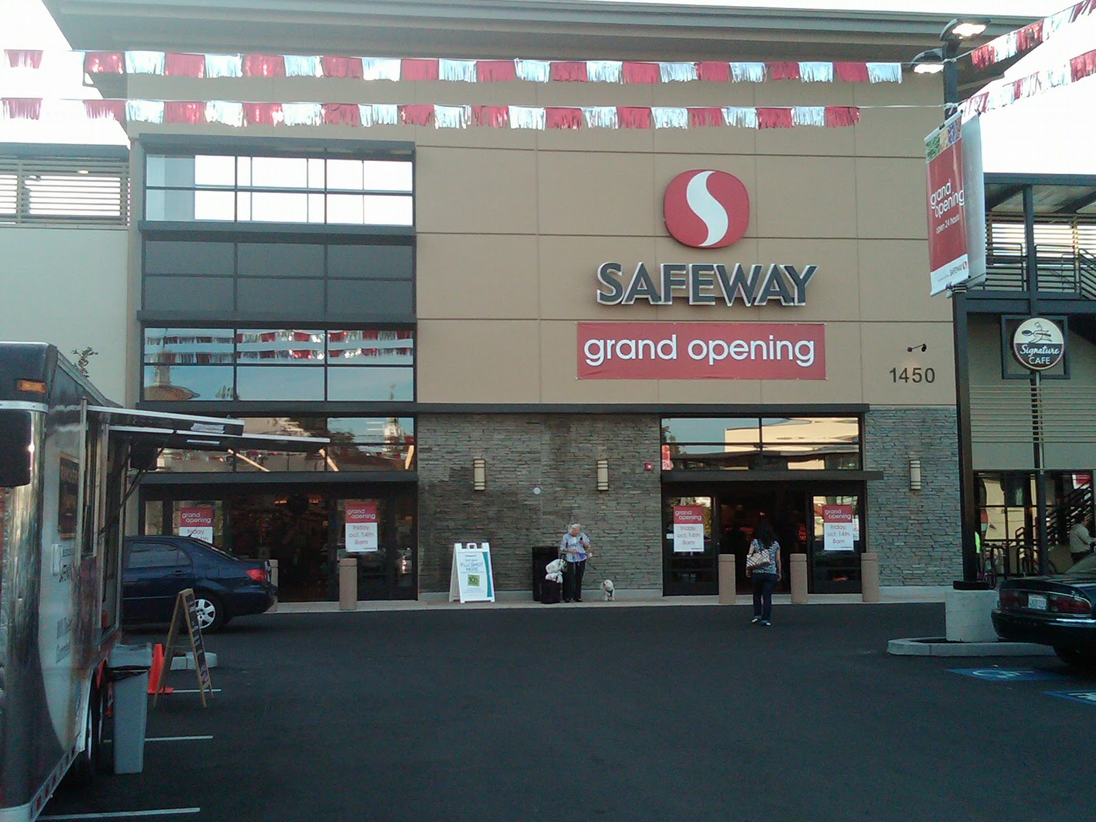 Burlingame and Vicinity GRAND OPENING OF SAFEWAY IN BURLINGAME, CA