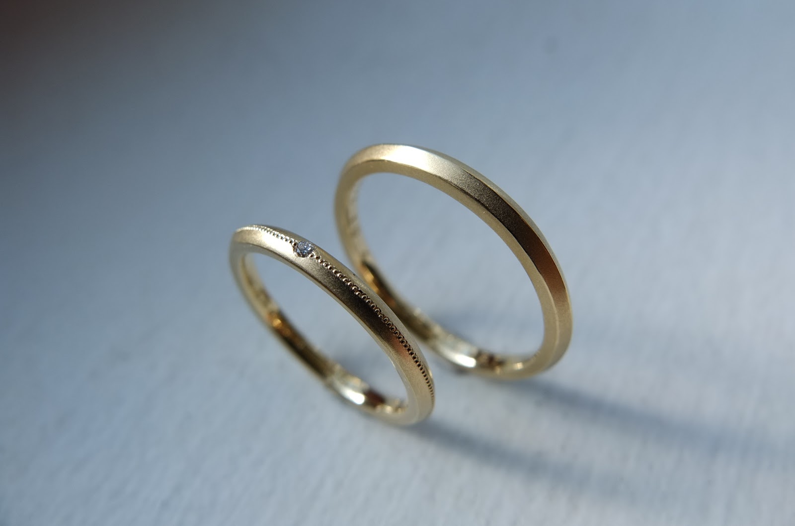 Studio SOIL blog 稜線 マリッジリング