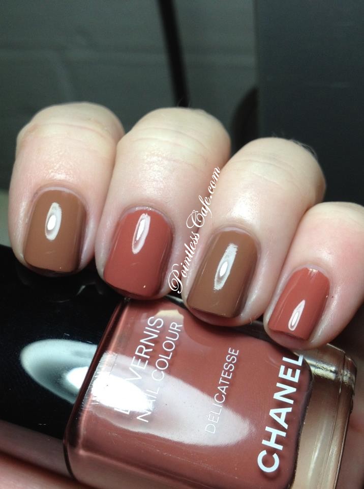 chanel khaki rose
