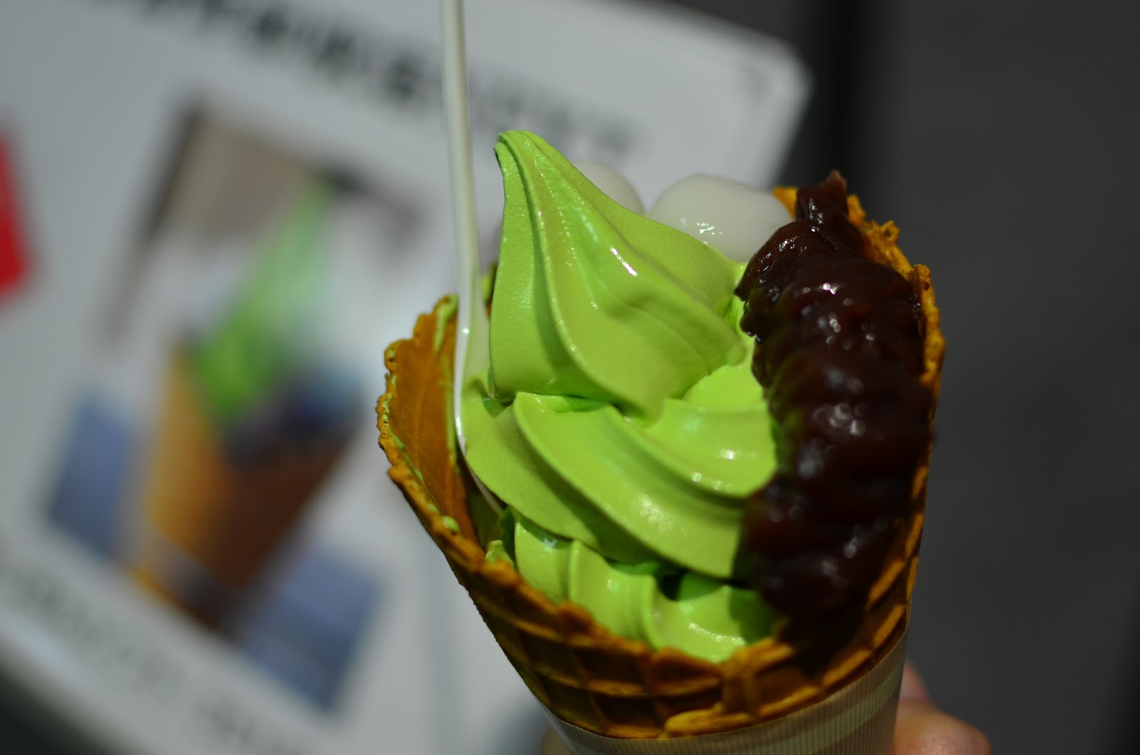 thE gEOgrAphicAlly blind Kyoto 中村藤吉 Green Tea IceCream
