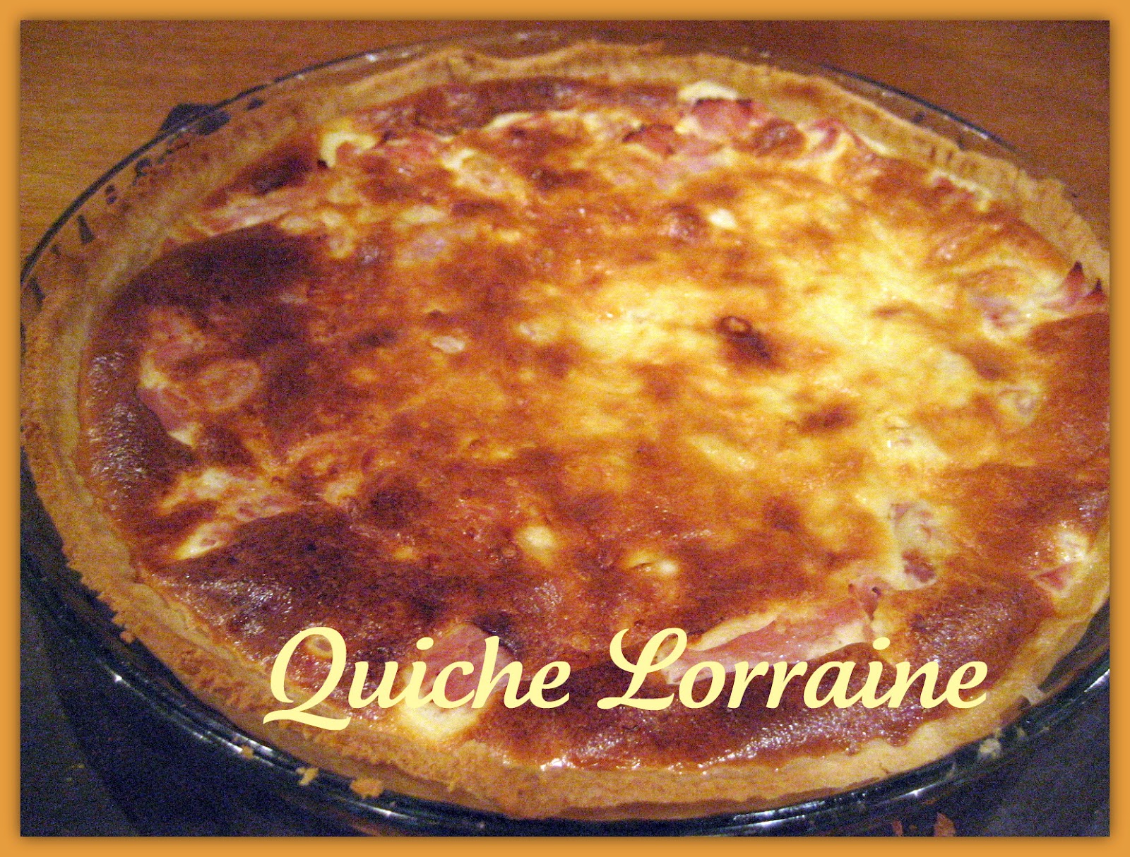 PEBBLE SOUP A French Classic Quiche Lorraine