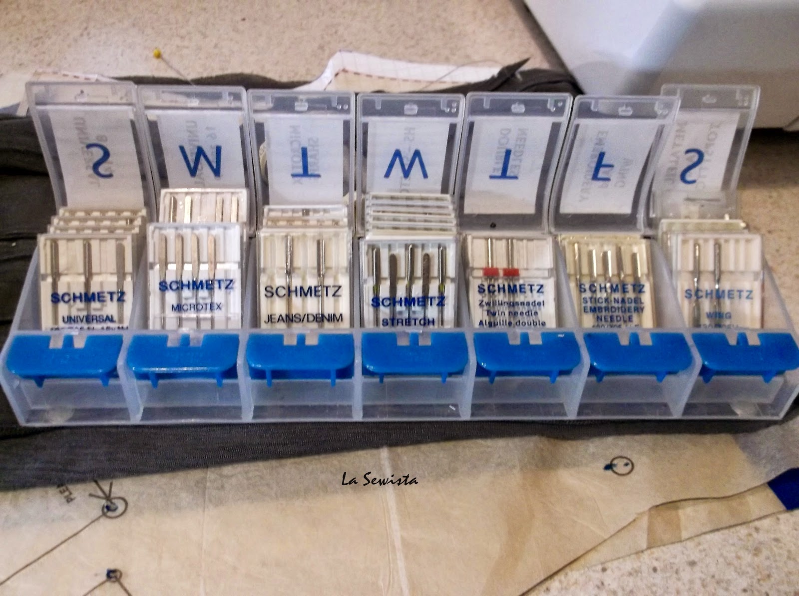 La Sewista! NLS 3, Needles and Pins, where it all begins.