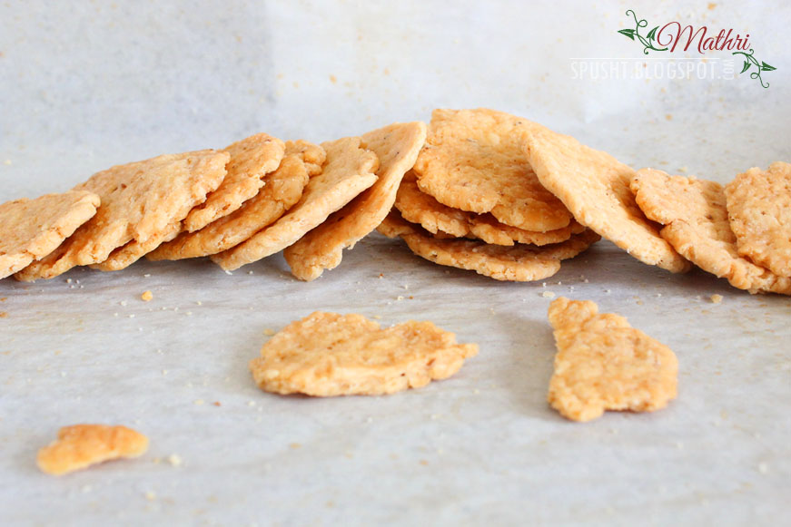 Spusht mathri recipe crispy, savory, flaky indian crackers tea