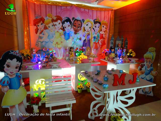 Decoração de festa Princesas Baby Disney - Aniversário infantil Decoração de festa Princesas Baby Disney - Aniversário infantil