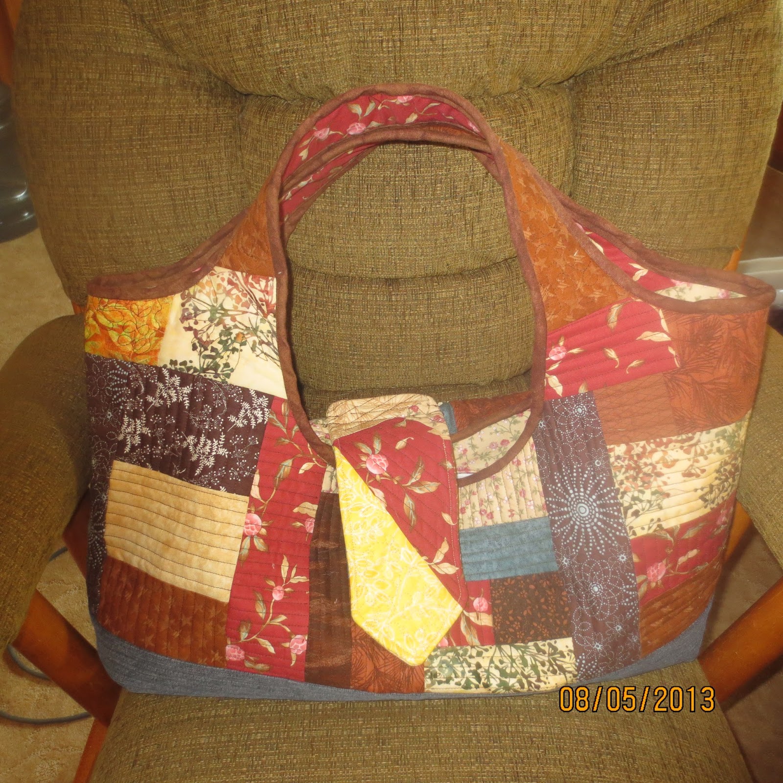 The Magic of Quilting Quilt As You Go Tote Bag