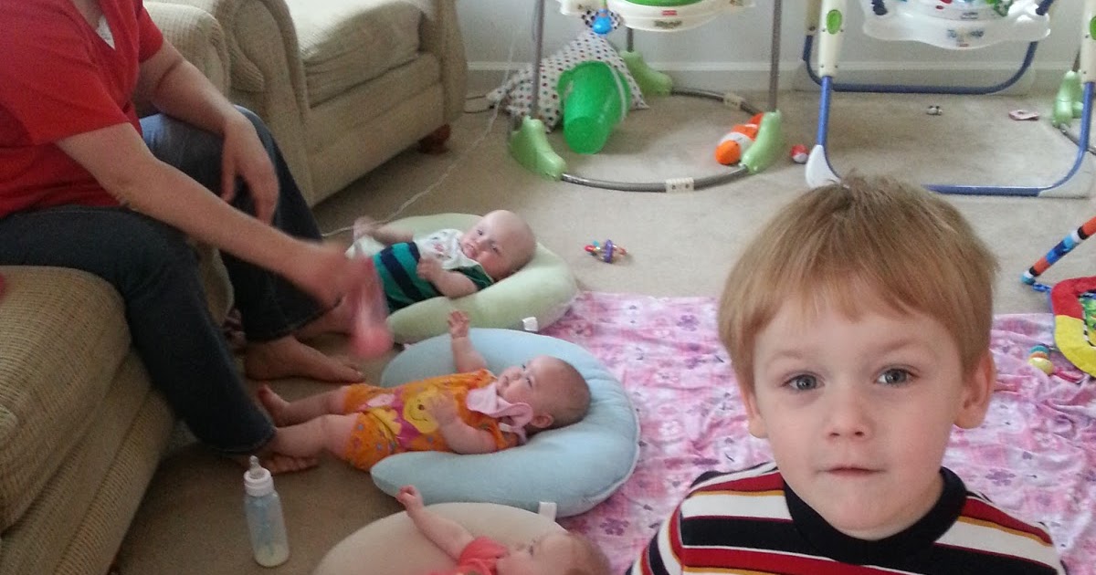 Five Times the Fun! "Quadruplets? How do you do it?"