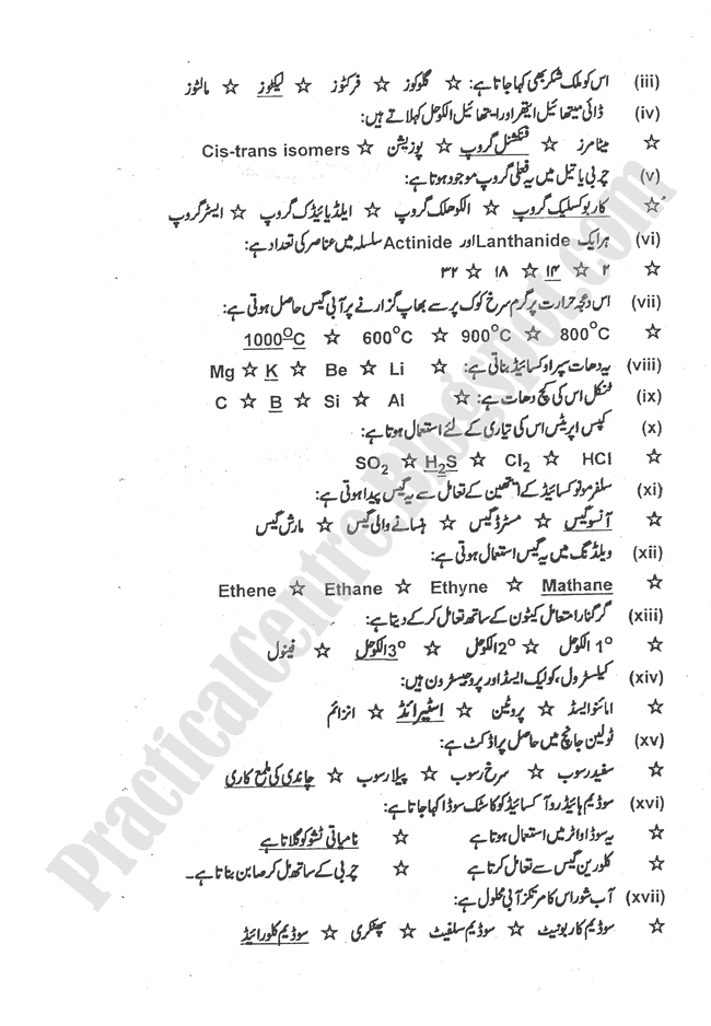 Chemistry-urdu-2012-five-year-paper-class-XII