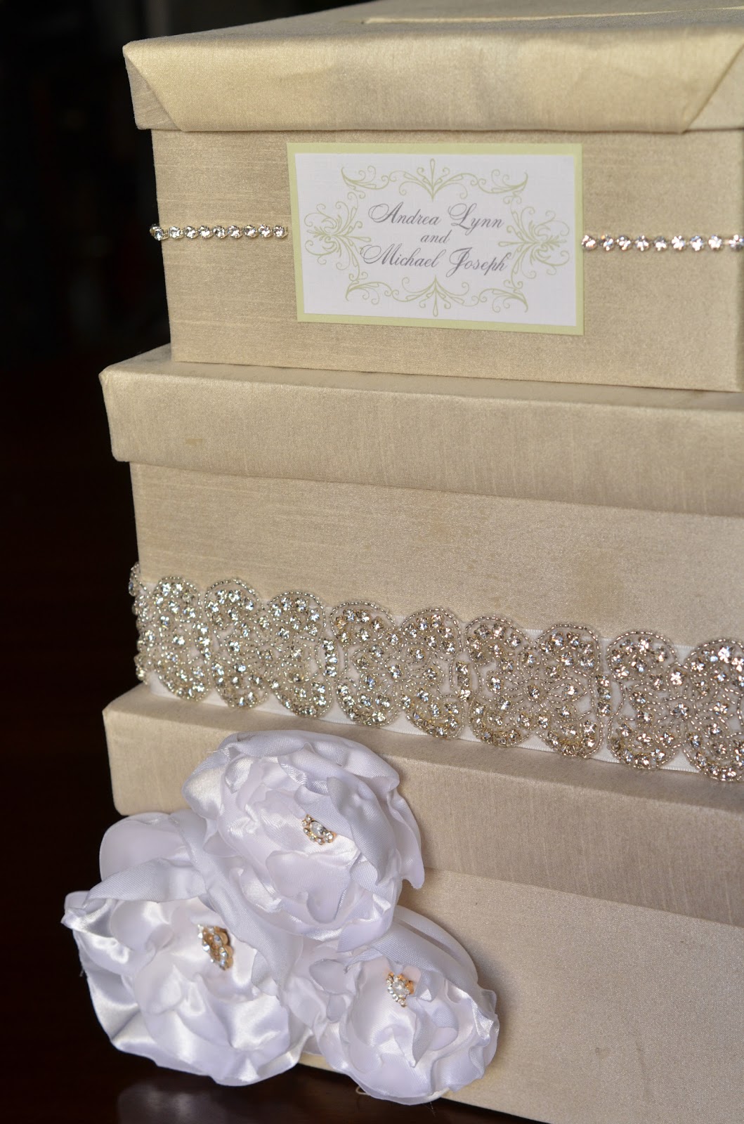 DIY Wedding Card Box Tutorial - Andrea Lynn HANDMADE