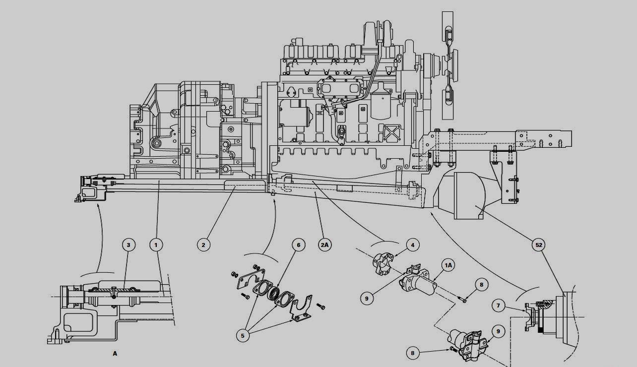 Tractor parts and attachments ZF front axles Bearings and transmission shafts