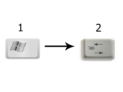 windows and tab