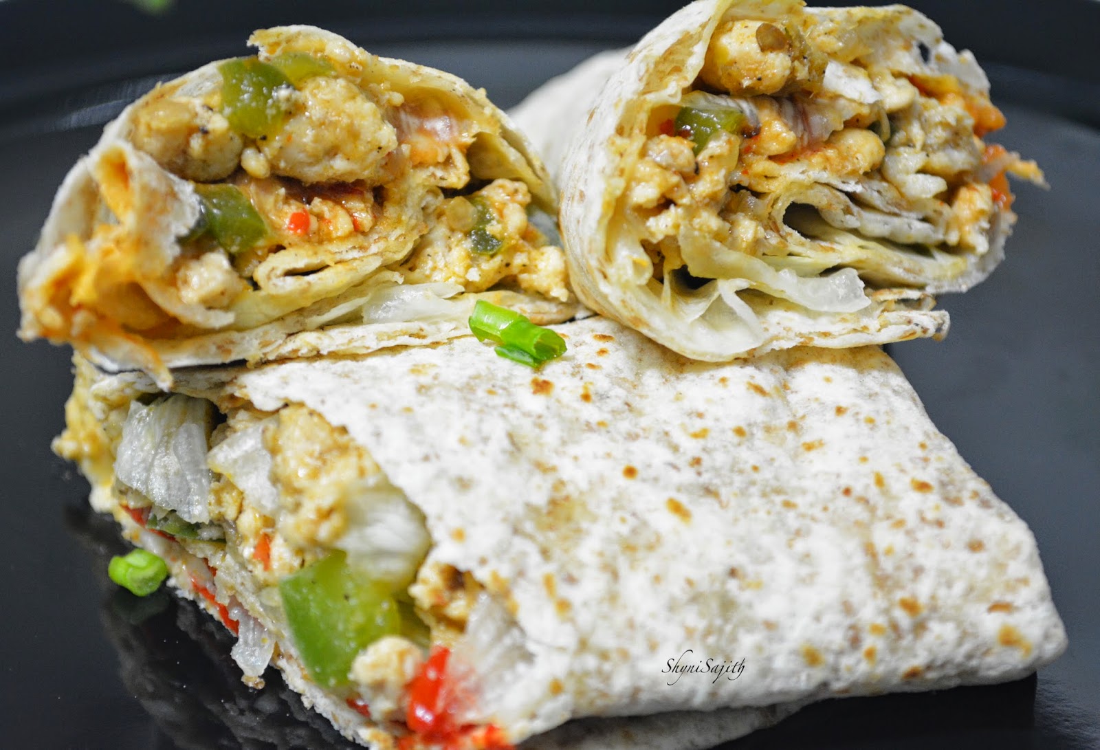 My Cooking Experiments......... Minced chicken Wraps