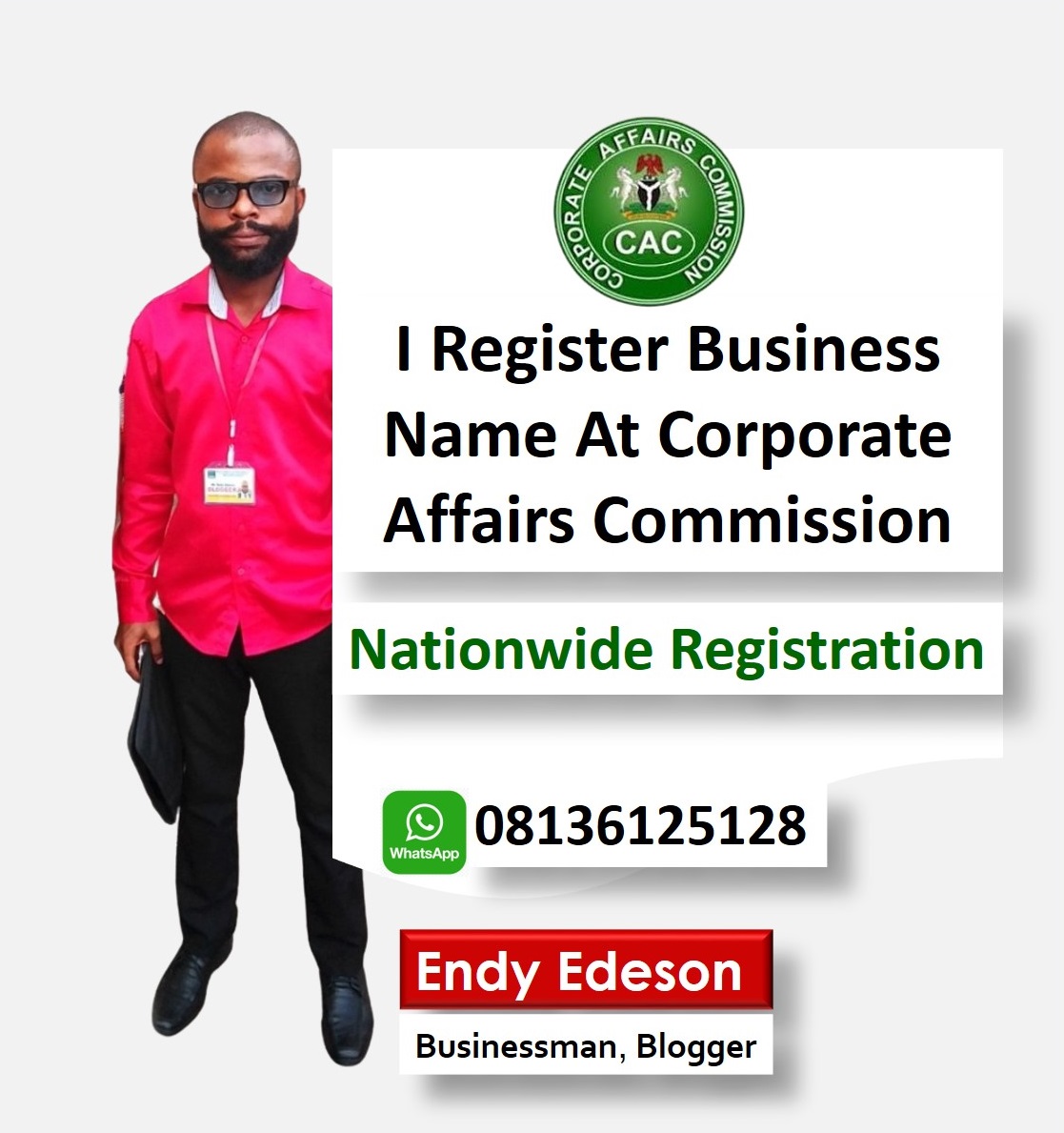 Contact Edeson To Register Your Business