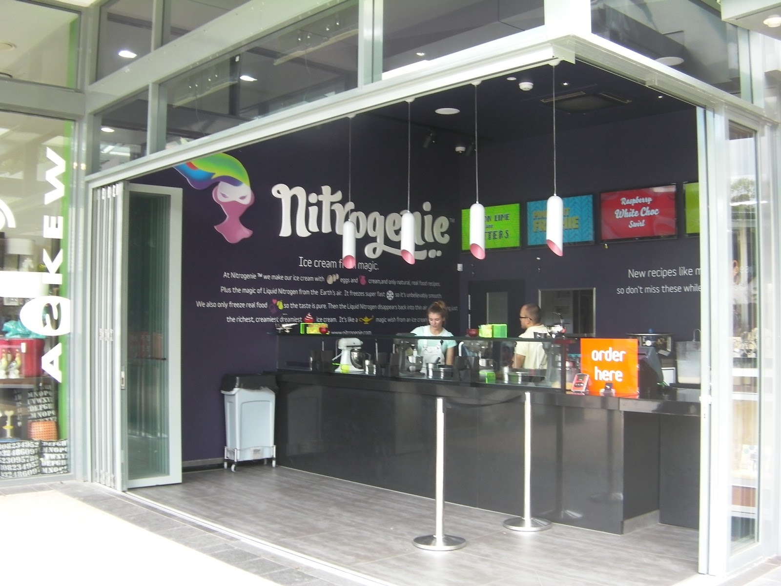 store wrapped Liquid Nitrogen Ice Cream