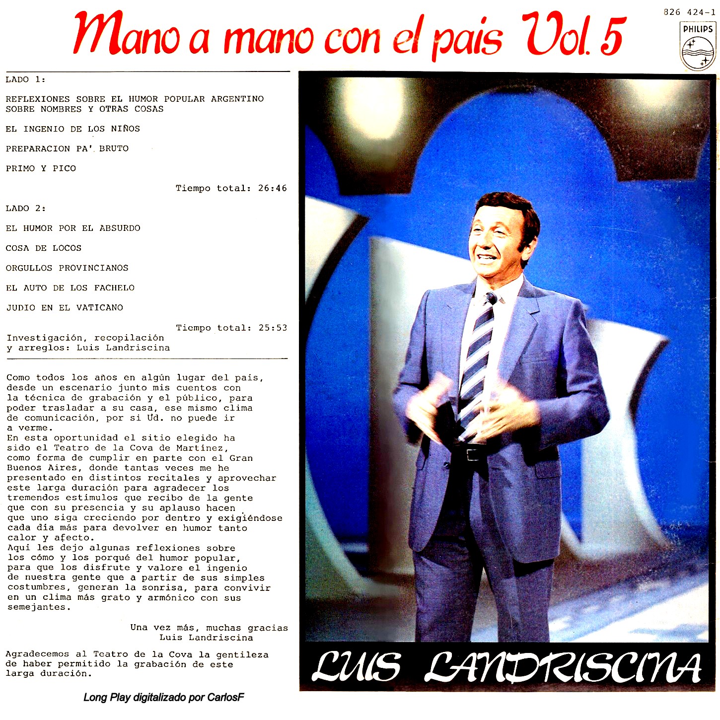 Discografia Luis Landriscina Torrent