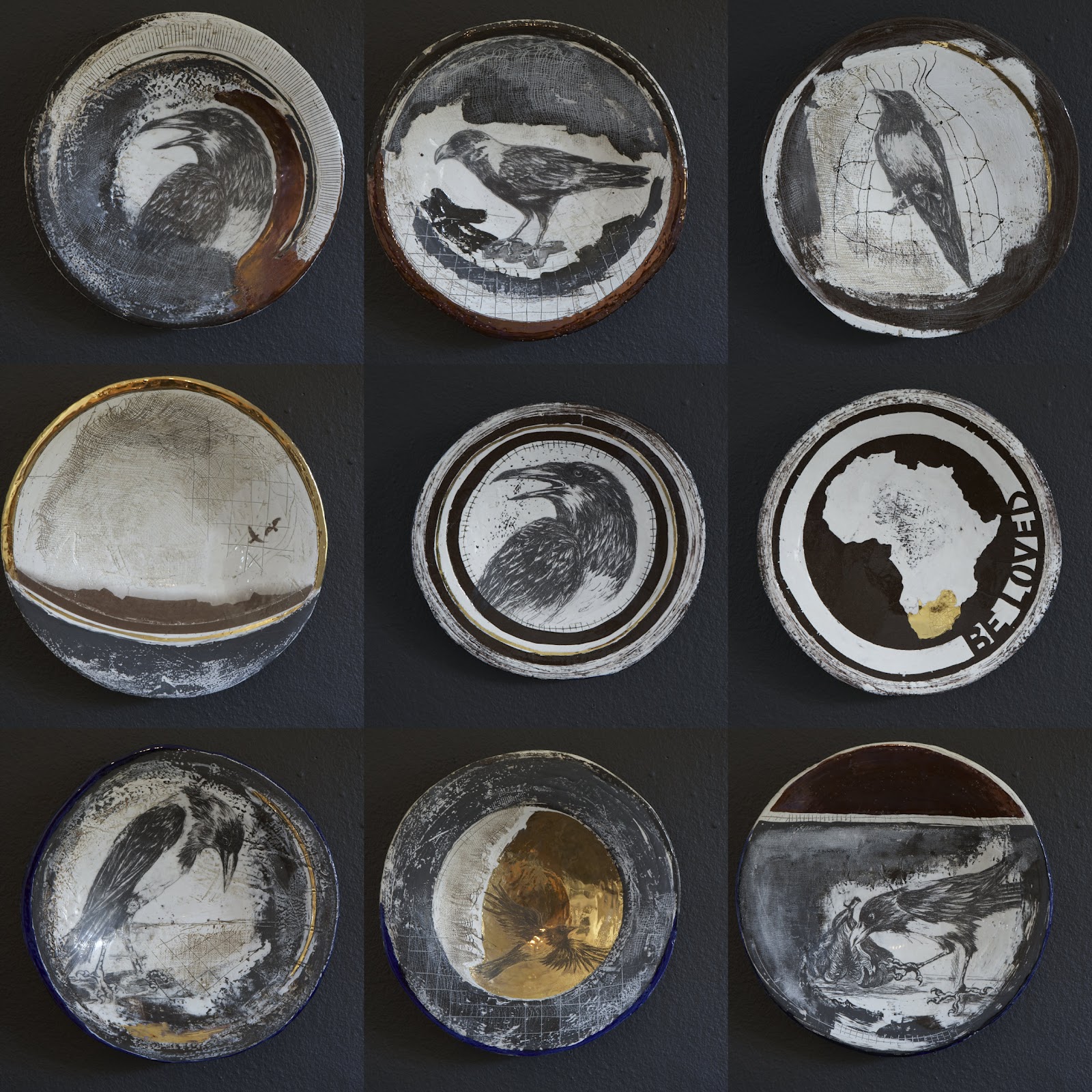 helen vaughan ceramics Plates