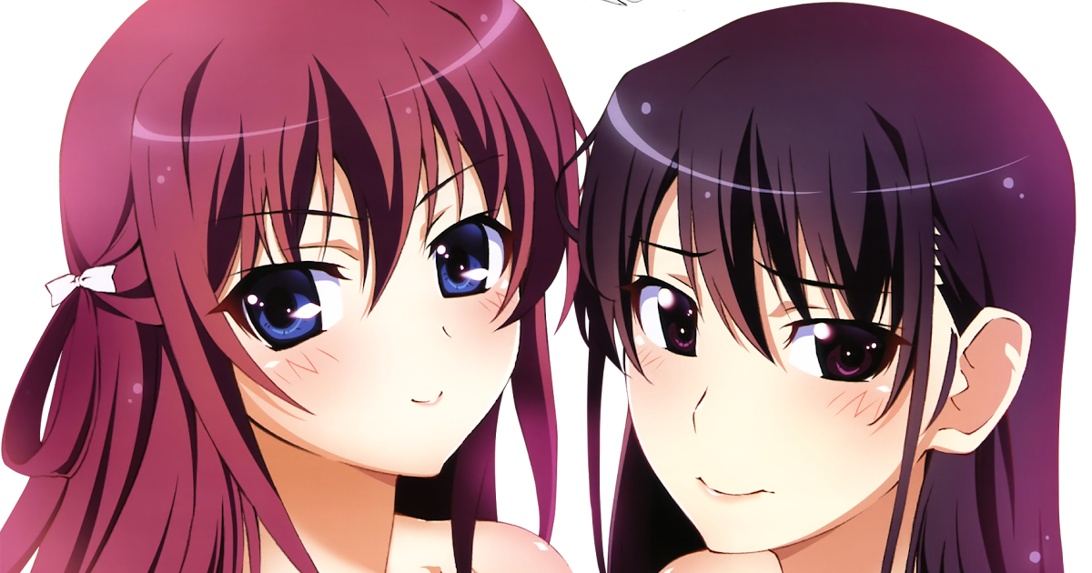 Grisaia:Sakaki Yumiko+Suou Amane Hyper Yuri Oppai HD Render | ORS Anime