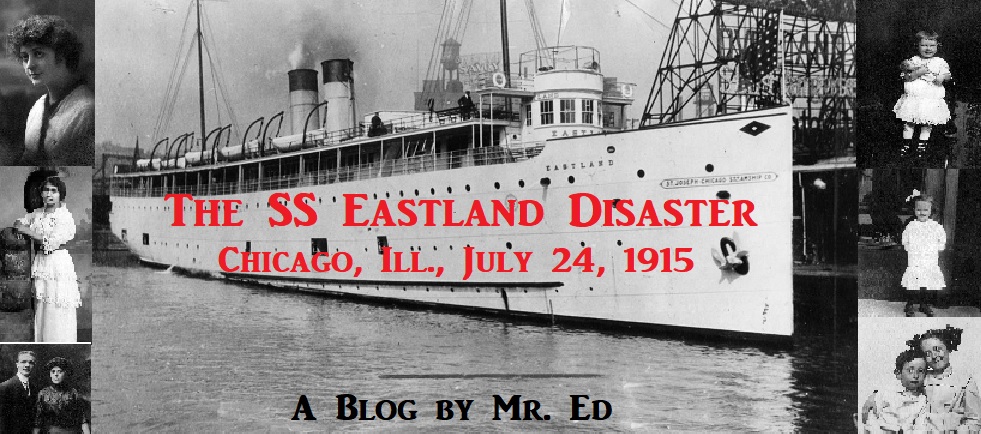 SS Eastland Ship Wreak Chicago River 1915