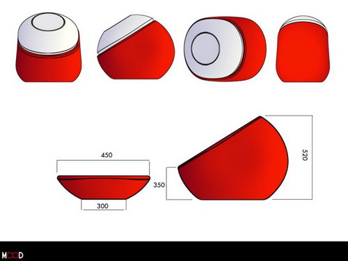 Mood A Mix of Chair and Table Design Dimensions