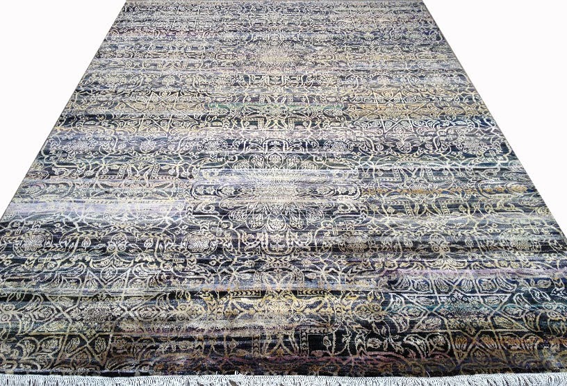 Recycled Saree Silk Carpets manufacturers