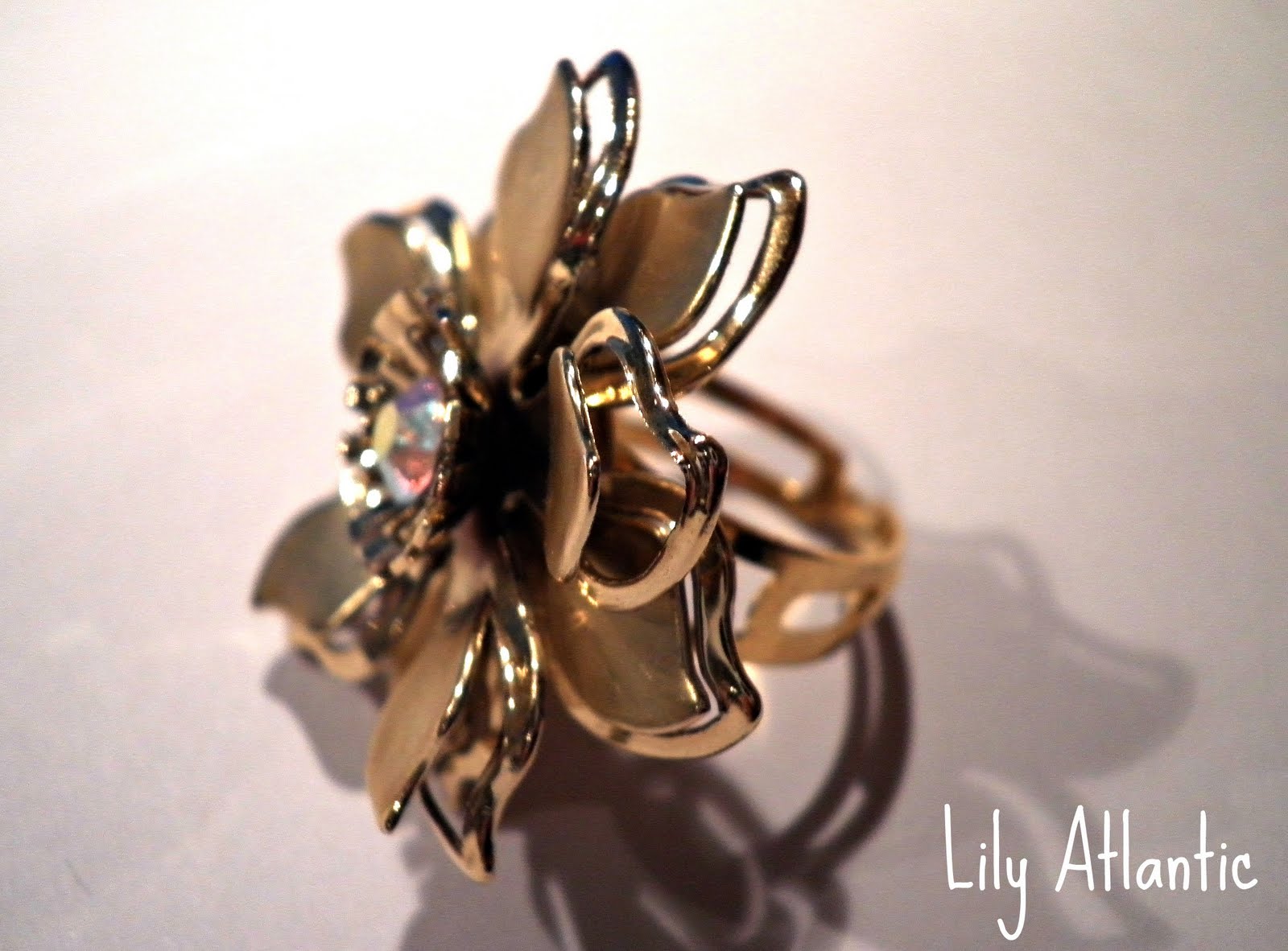 Lily Atlantic DIY Repurposed Clip On Earring to Ring